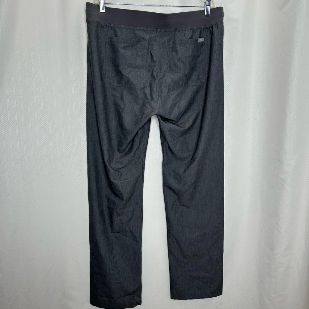 Figs mens gray pull on technical pants